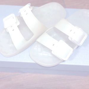 BALENCIAGA Mallorca sandal transparent plastic
